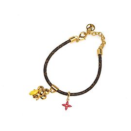 Bracciale Charm Vivienne Pool Louis Vuitton Marrone