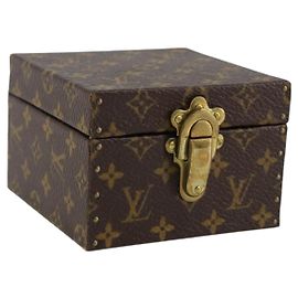 CAJA DE JOYAS LOUIS VUITTON Monogram Eccrine Declaration M21010 Auth LV 142381V Monograma