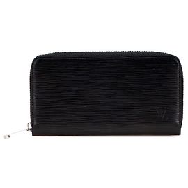 Louis Vuitton Epi Zippy Wallet Black