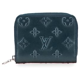 Louis Vuitton-Louis Vuitton Moonogram Zippy Coin Purse-Blue