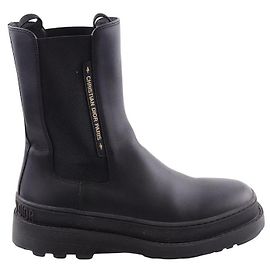 Dior Black Leather Boots Black