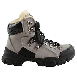 Gucci Botas de cuero blancas Blanco