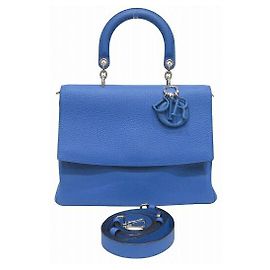Bolsa de couro Be Dior 2 em 1 Azul
