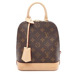 Louis Vuitton Alma Monogram Backpack Brown