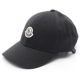 Cappellino Moncler in cotone Nero
