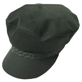 Autre Marque Cappello in cotone TAH marin Nero