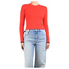 Proenza Schouler Rotes Strickoberteil - Größe M Rot