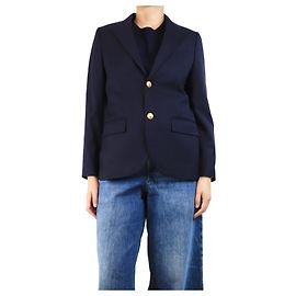 Polo Ralph Lauren Blue single-breasted blazer - size UK 10 Blue