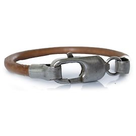 Maison Martin Margiela Maison Margiela, bracciale in pelle marrone Marrone