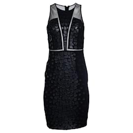 Autre Marque Sachin + Babi, robe mini noire à patchwork Noir