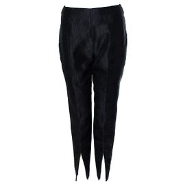 Alexander McQueen, calça cropped Preto