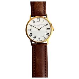 Baume & Mercier Vintage o 18 quilates Blanco