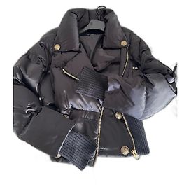Balmain puffer jacket Black