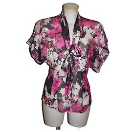 Paul Smith Silk Blouse Multi Color Size 40 IT Multiple colors