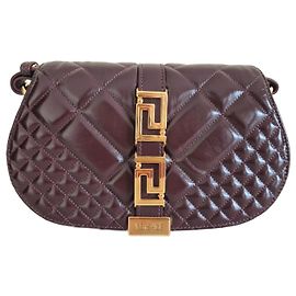 Bolsa Greca Goddess da Versace Bordeaux