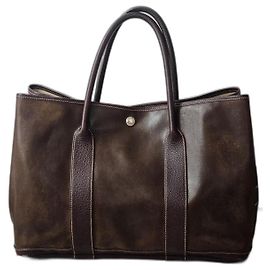 Hermès Hermes Amazonia Garden Party bag GM Dark purple