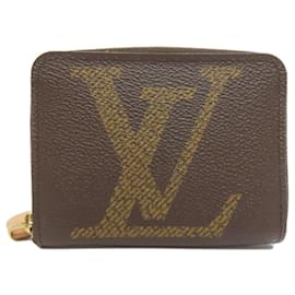 Louis Vuitton-Louis Vuitton M67690 Zippy Coin Purse-Brown,Monogram