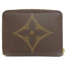 Louis Vuitton-Louis Vuitton M67690 Zippy Coin Purse-Brown,Monogram
