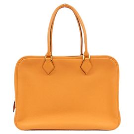 Sac à main Hermès Plume Orange