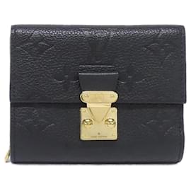 Louis Vuitton-Carteira Metis Compact em Monograma Empreinte Louis Vuitton-Preto