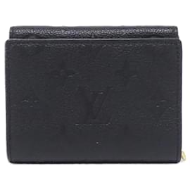 Louis Vuitton-Carteira Metis Compact em Monograma Empreinte Louis Vuitton-Preto