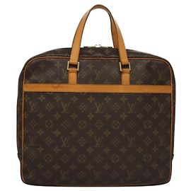 Bolsa Porta-Documentos Pegase Louis Vuitton em Canvas Monogram Marrom