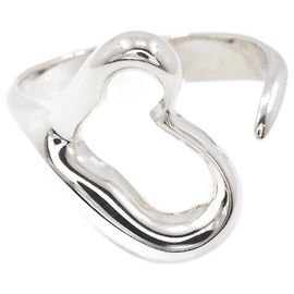 Anel Open Heart Elsa Peretti em prata 925 da Tiffany & Co. Prata