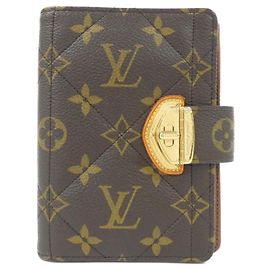 Louis Vuitton Monogram Agenda Partenaire R20981 Organizer Brown Monogram