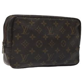 Trousse Toilette Monogram Canvas 23 Louis Vuitton Marron