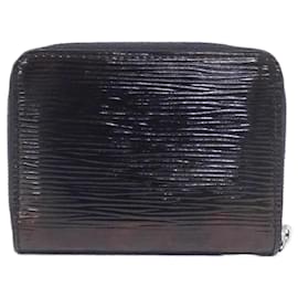 Louis Vuitton-Louis Vuitton Epi Electric Zippy Coin Purse M6015N-Black