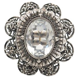 Damerring von Alexander McQueen Silber Andere