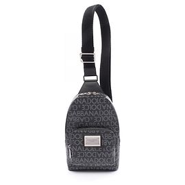Herren Bauchtasche von Dolce & Gabbana Braun Schwarz