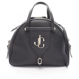Jimmy Choo Varenne Bowling M Handbag Black