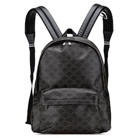 Céline Celine Triomphe Backpack Brown Black