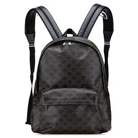 Céline Mochila Celine Triomphe Marrom Preto