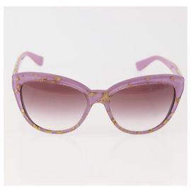 Lunettes De Soleil DOLCE&GABBANA DG4250 - Modèle œil De Chat Violet/or - Occasion Très Bon état