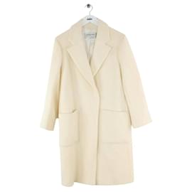 Gerard Darel White wool coat White