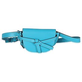 Bolsa de cinto mini Gate em couro de bezerro azul Loewe Azul
