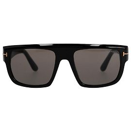 Gafas de sol rectangulares Alessio de Tom Ford en acetato negro Negro