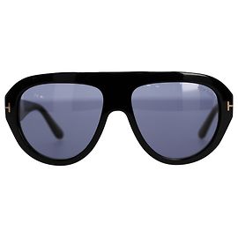 Tom Ford Felix-02 Pilot Sunglasses in Black Acetate Black