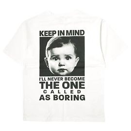 Autre Marque Camiseta KEEP de algodón Danke Schon 16OE S/S (Limitada) Blanco