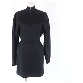 Prada Jersey Polyester Dress Black