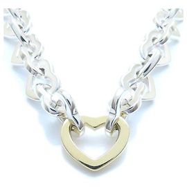Tiffany & Co Tiffany Herz-Link-Halskette Andere