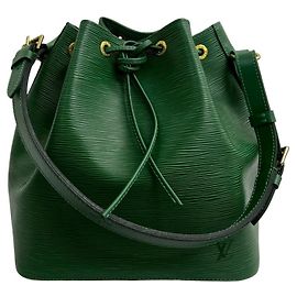 Bolsa Tote Petit Noé em couro Epi Louis Vuitton Verde
