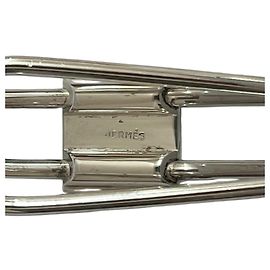Hermès Hermes Cadena Motif Money Clip Silvery