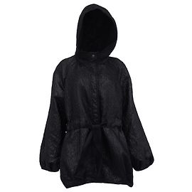 Carolina Herrera Hooded Jacket in Black Polyester Black