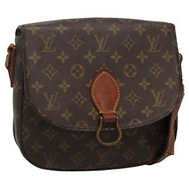 LOUIS VUITTON Monogram Schultertasche Saint Cloud GM M51242 Auth 141085 Monogramm