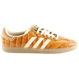 Adidas Baskets en cuir marron Marron