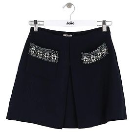 Miu Miu Navy mini skirt Navy blue