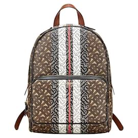 Burberry TB Monogram Backpack Brown